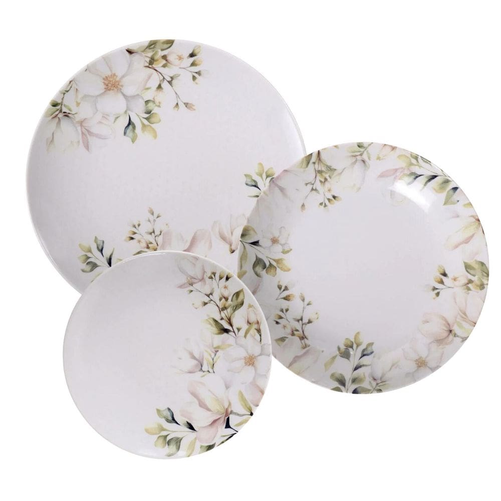 Aparelho De Jantar Jogo Pratos 12 Peças Magnolia Tramontina