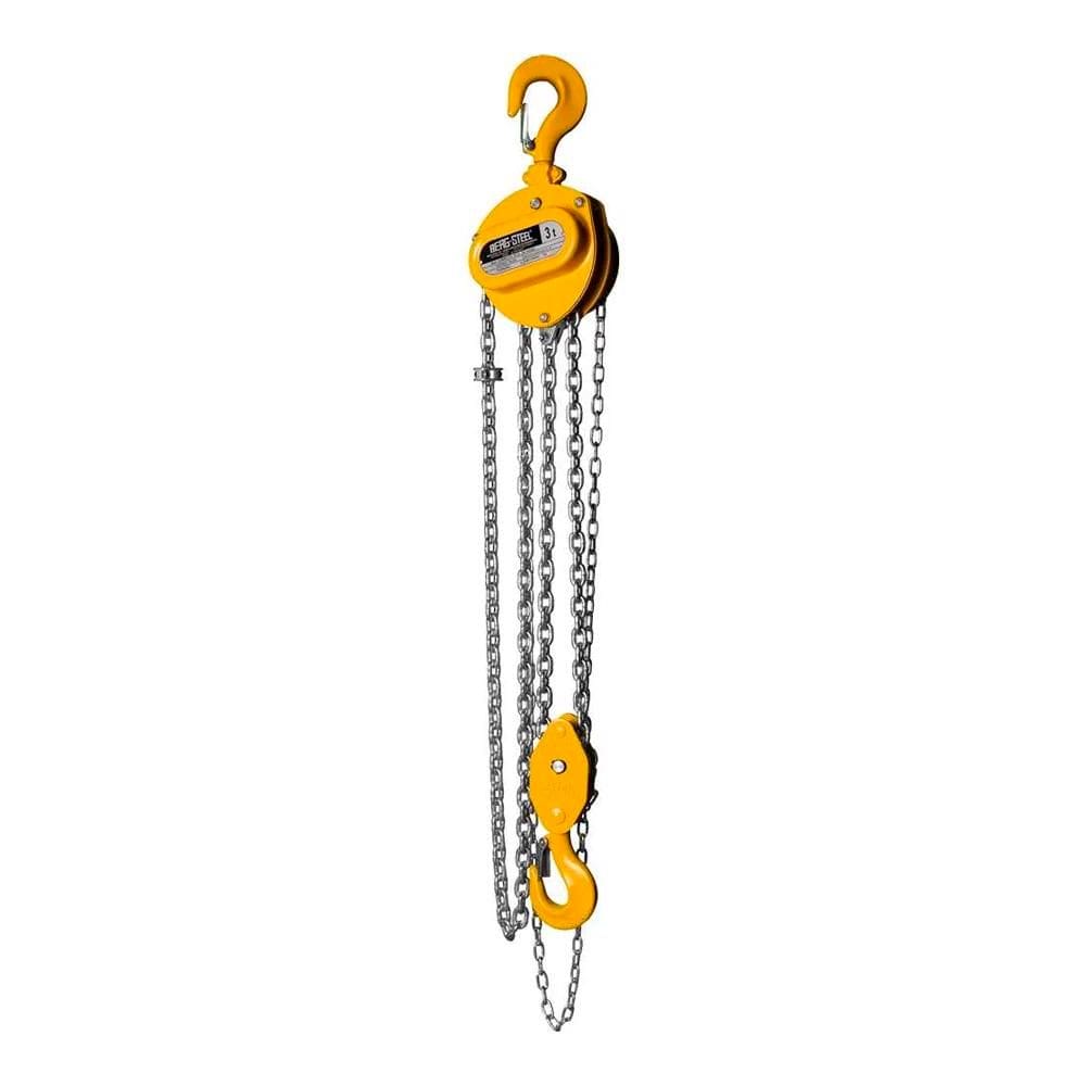 Talha Manual Compacta NT-8 3T 5M - Berg Steel 13.06.91