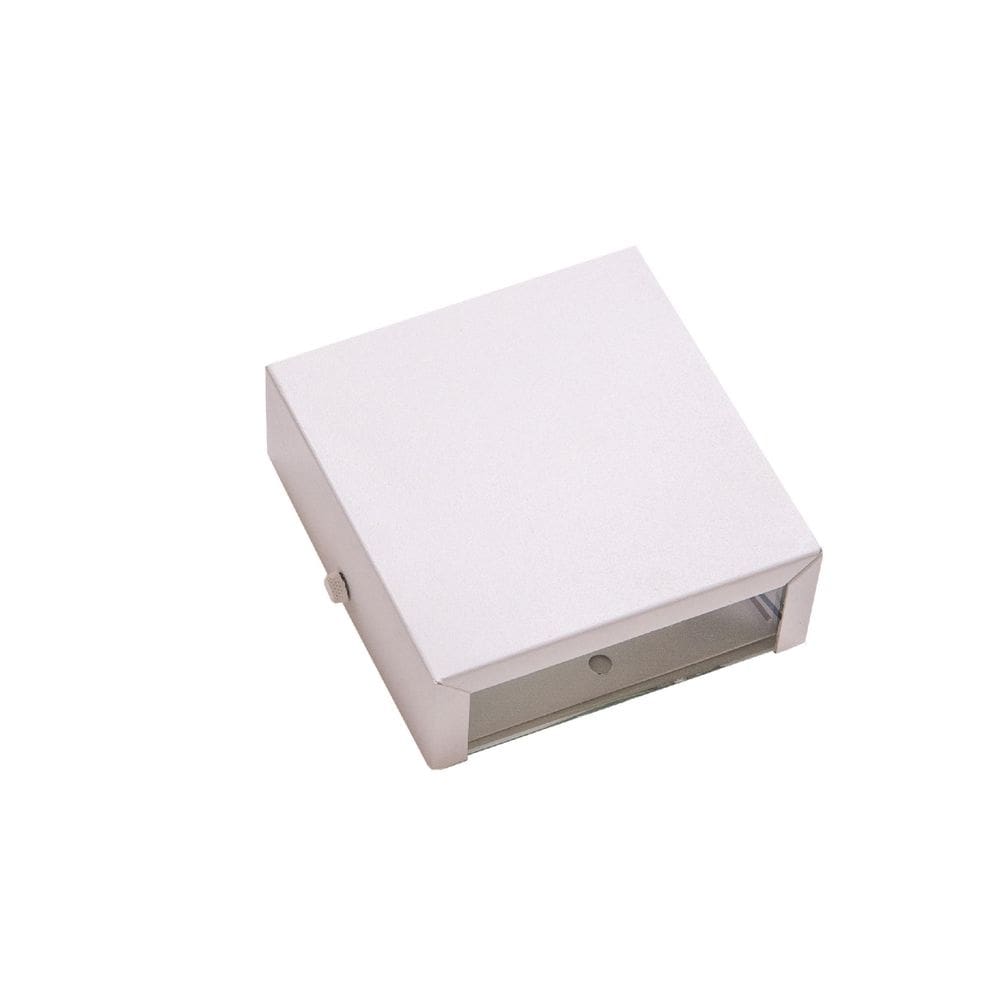Kit 2 Arandelas Branco 2 Focos Externa Parede Muro Ar1110