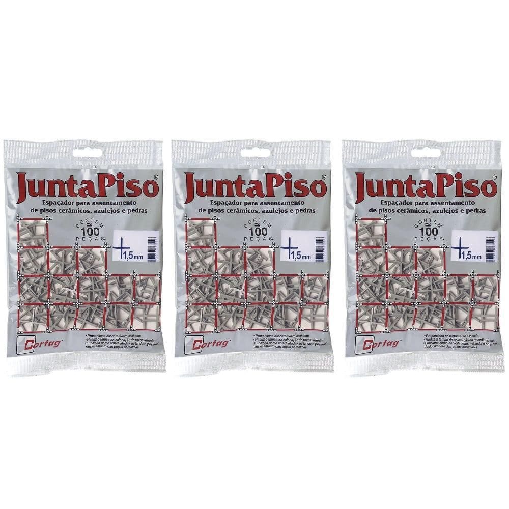 Espaçador Junta Piso 1,5 mm com 300 Unidades 60555 CORTAG