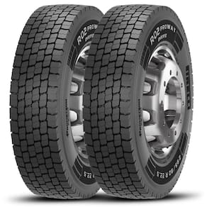 Kit 2 Pneu 295/80R22.5 Pirelli R02 Proway Drive 152/148M TL