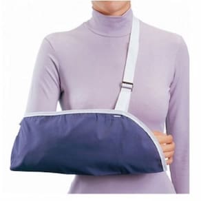 Arm Sling Small, Blue, 1 Cada um por DJO (Pack de 6)