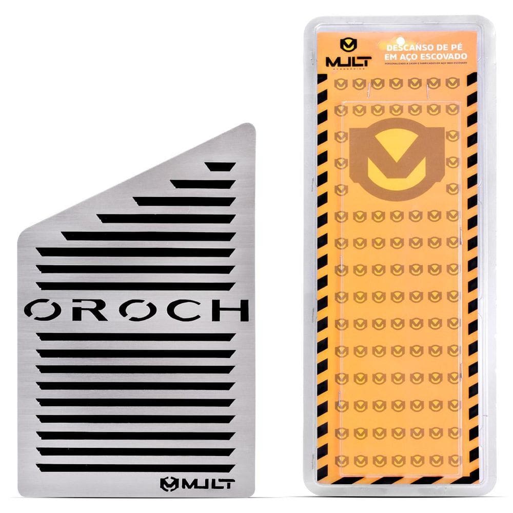 Descanso de pe mult baixo relevo aço inox duster oroch 2016