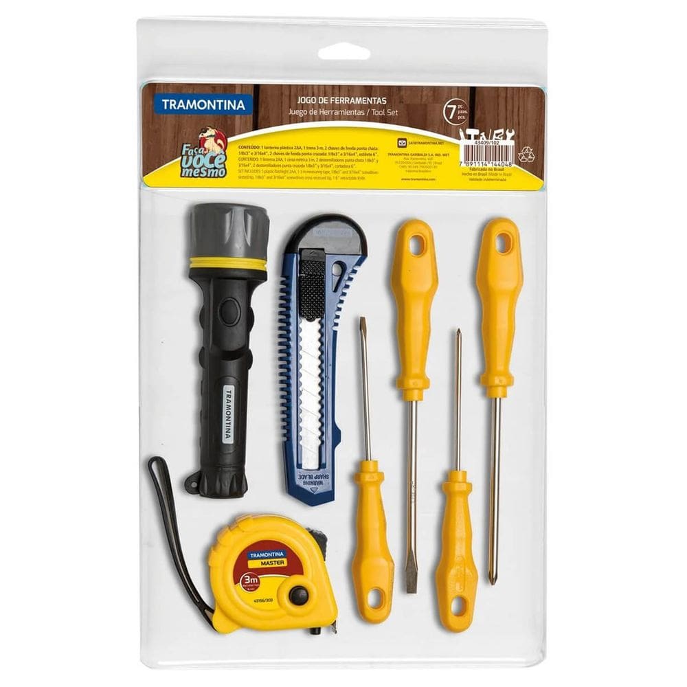 Kit de Ferramentas 7 peças Tramontina