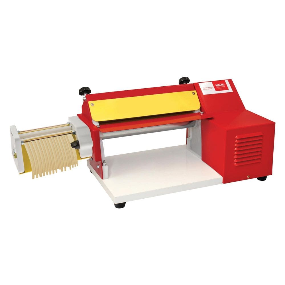 Cilindro laminador elétrico 28cm massas pão cortador