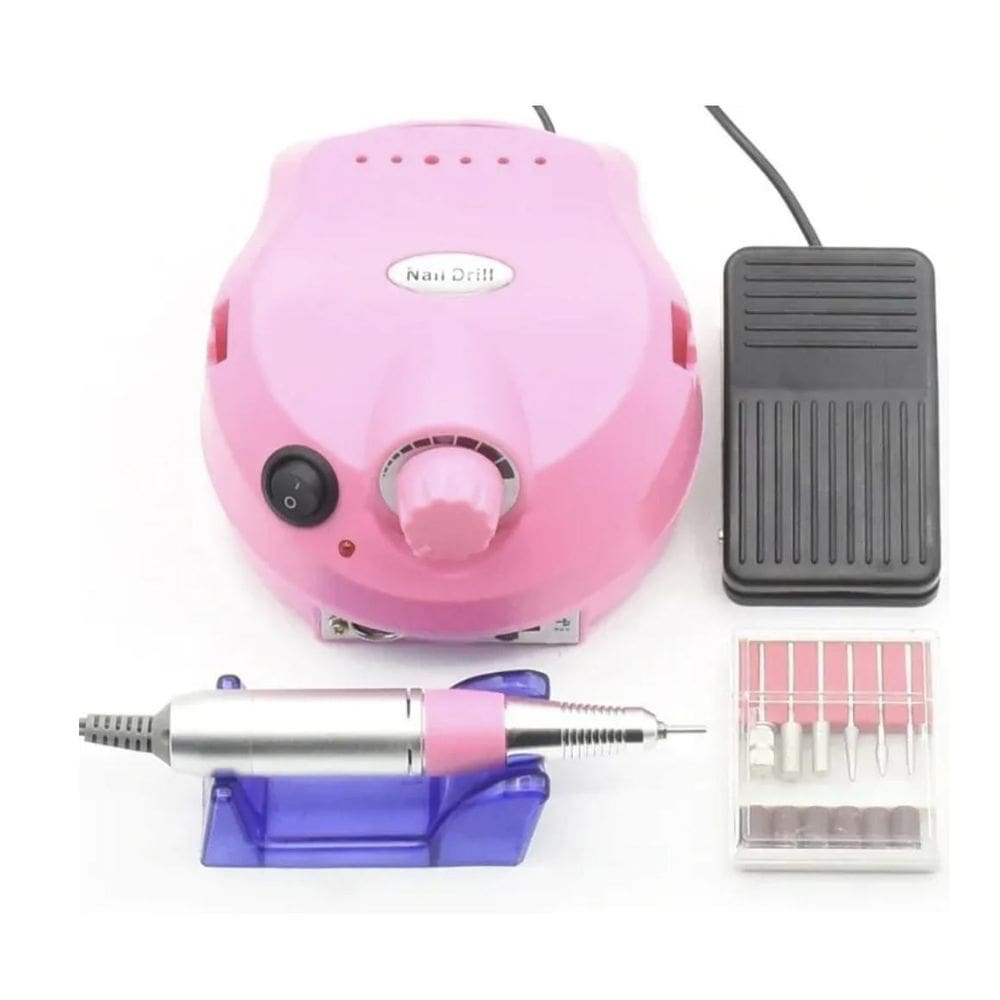 Lixadeira motor elétrica unha profissional nail drill 35000