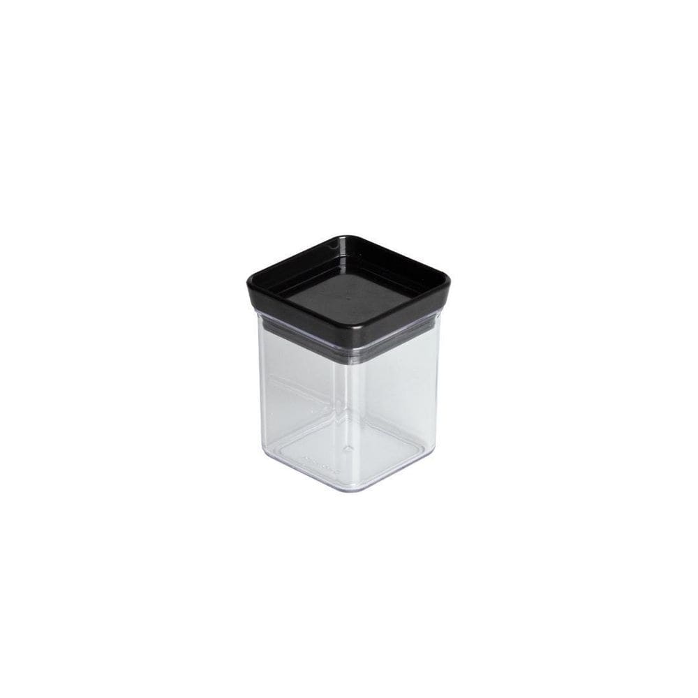 Mini pote hermetic lumini quadrado black 180 ml paramount