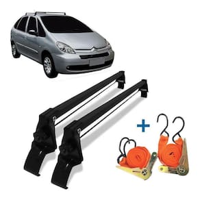 Rack Teto Bagageiro + 2 Cintas Picasso 4 Portas Ano 00/14