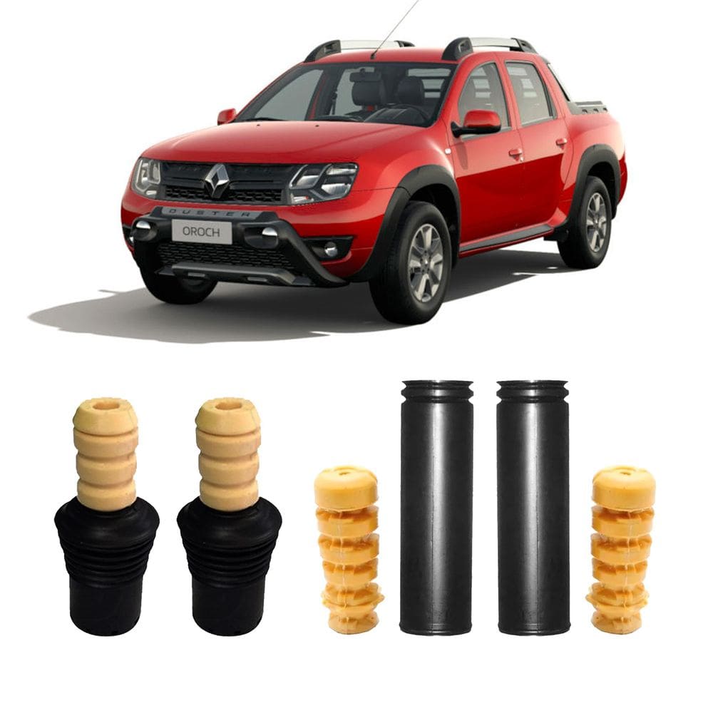 Kit batente coifa dianteiro traseiro oroch 2018 2019 2020 21