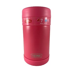 Pote Térmico Marmita Thermos Comida Andes Coral Colher 470Ml