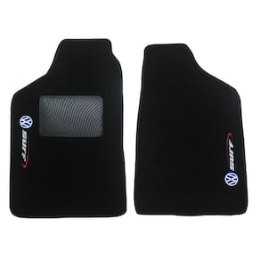Kit tapete carpete volkswagen saveiro surf 2011-2015 preto
