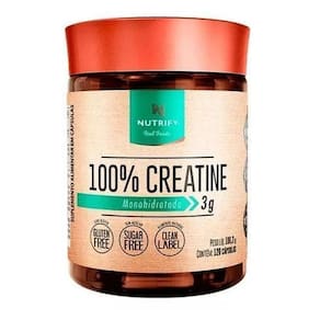 Creatine 100% Monohidratada 120 Cápsulas - Nutrify