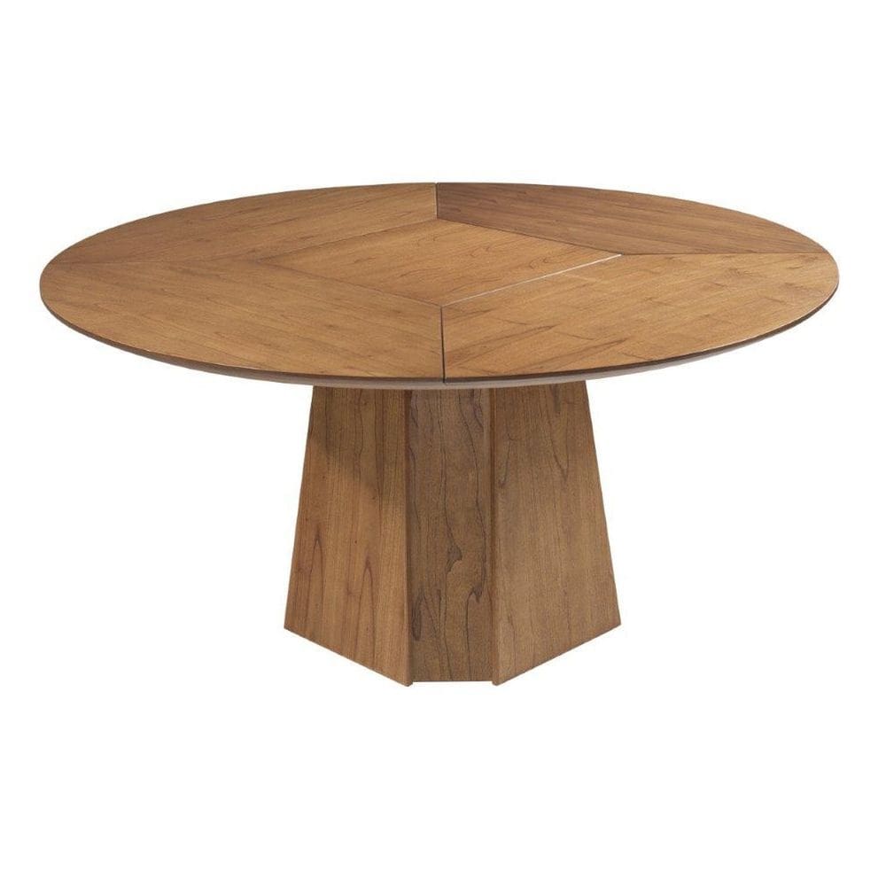 Mesa para Sala de Jantar Redonda Baobá CabeCasa MadeiraMadeira Cinamomo Canela