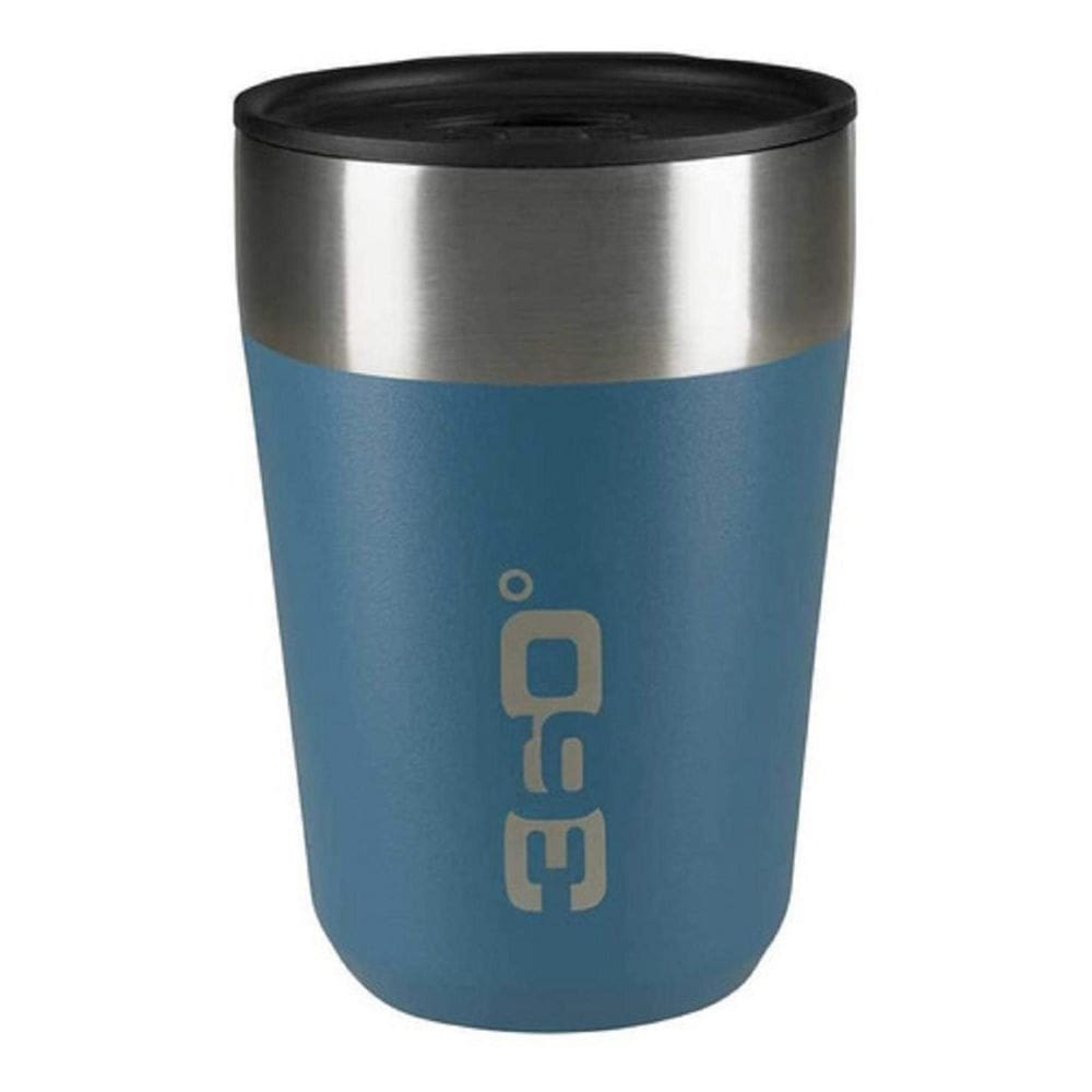 Copo Térmico 360 Degrees Sea To Summit Preto 355Ml Azul