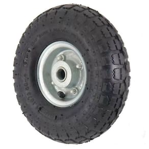 Roda pneumática carrinho de carga armazém 3.50x4 rol.