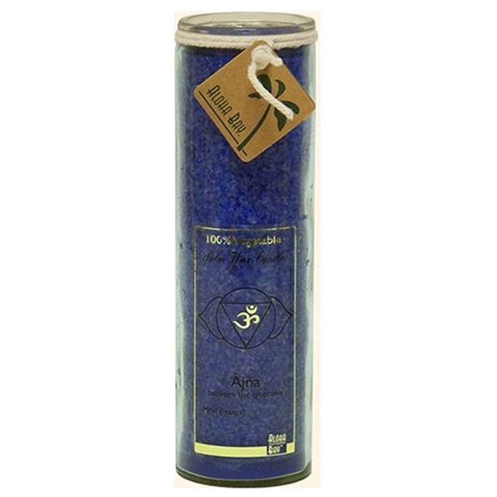 Pote de Chakra de Vela Indigo Não Perscente,17 OZ por Aloha Bay