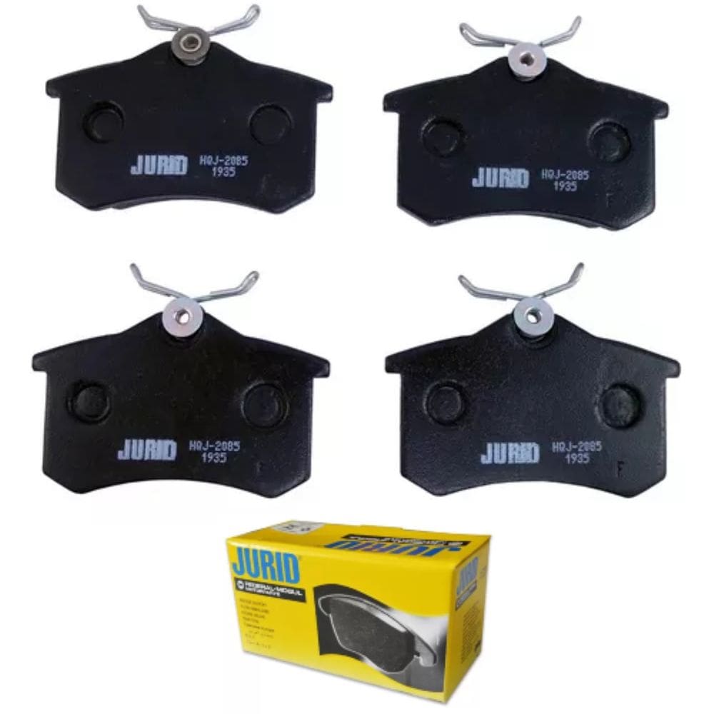 Jogo Pastilha Freio Tras Bora Eos Golf Jetta Nivus Polo Saveiro T-cross Virtus Hqj2085