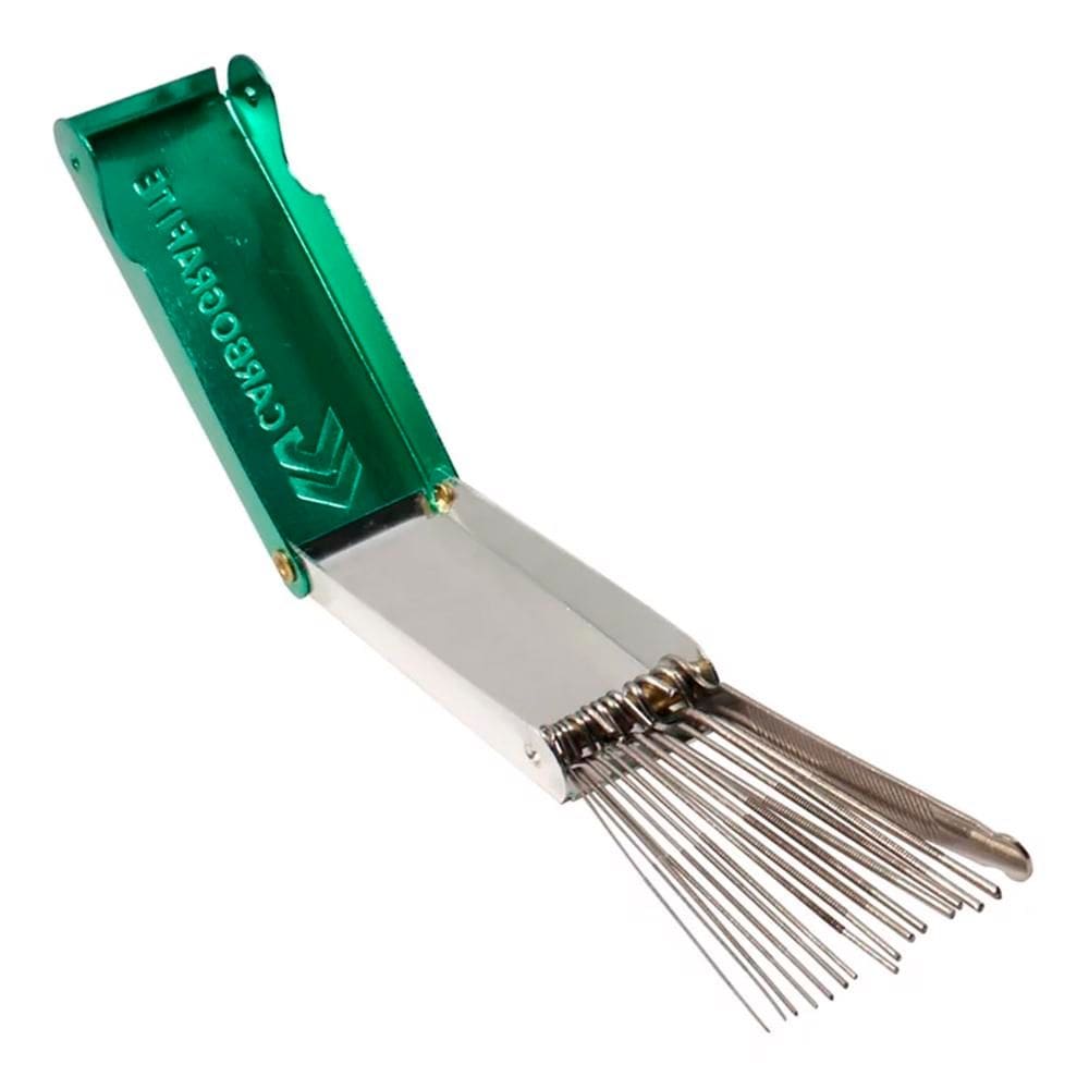 Limpador de Bicos CG com Lima e 13 Agulhas - Carbografite 010149710