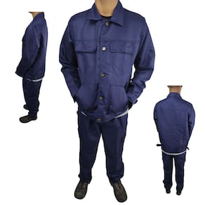 Conjunto Uniforme EPI Segurança Profissional Trabalho Operario Eletricista Mecanico Construçao Civil Obra