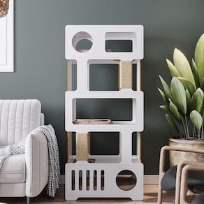 Torre Para Gatos Tom EVO - Linha Para Gatos de até 10kg Preta