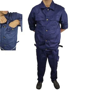 Conjunto Uniforme Profissional EPI Segurança Obra Trabalho Construçao Civil