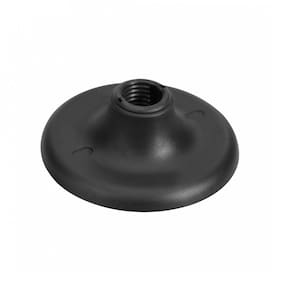 Plafon Economic com Soquete em Plástico Para 1 Lâmpada E27 Taschibra Preto