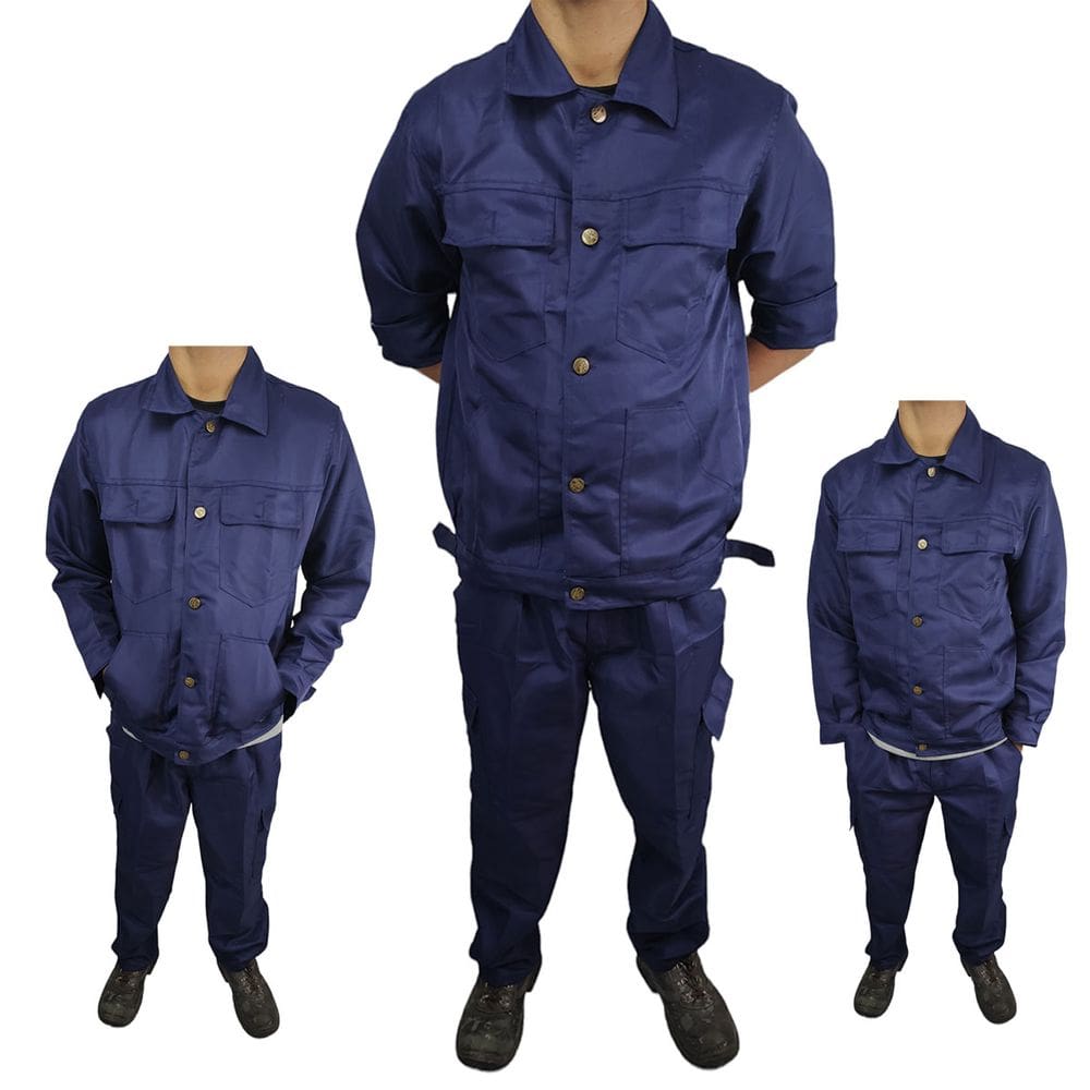 Conjunto Uniforme Segurança EPI Profissional Obra Eletricista Mecanico Serviço Operario Construçao Civil