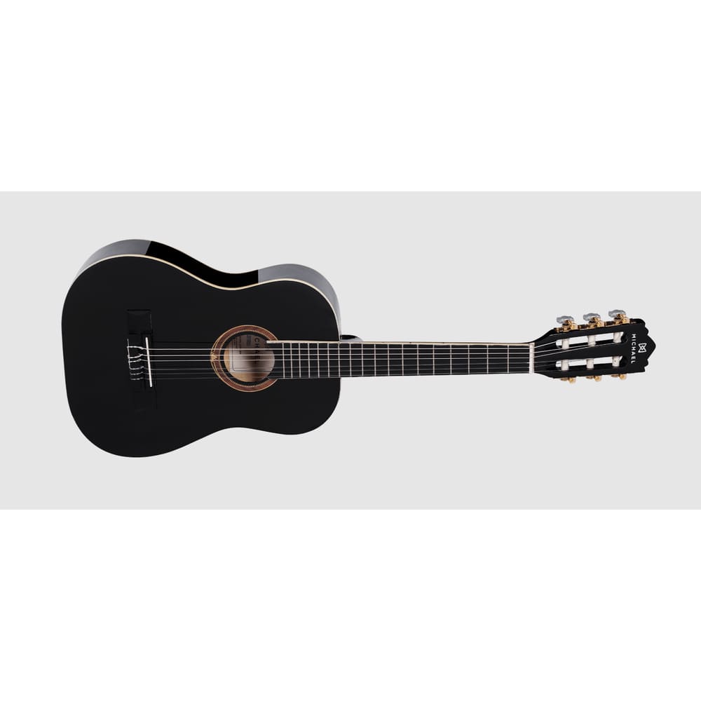 Violão Michael Infantil Nylon Vm09e Bk