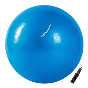 Bola Poker Pilates Suiça Gym Ball 75 Azul Com Bomba