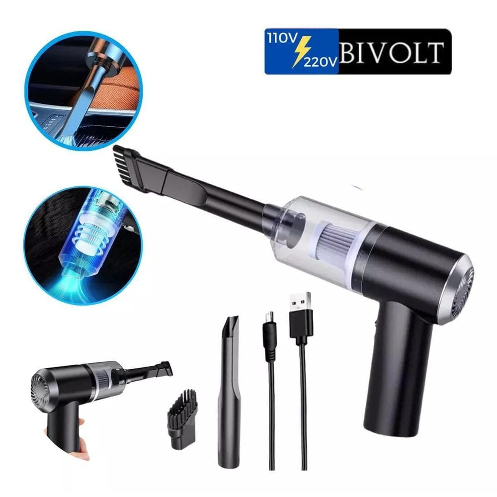 Mini aspirador usb recarregável: versatilidade em movimento