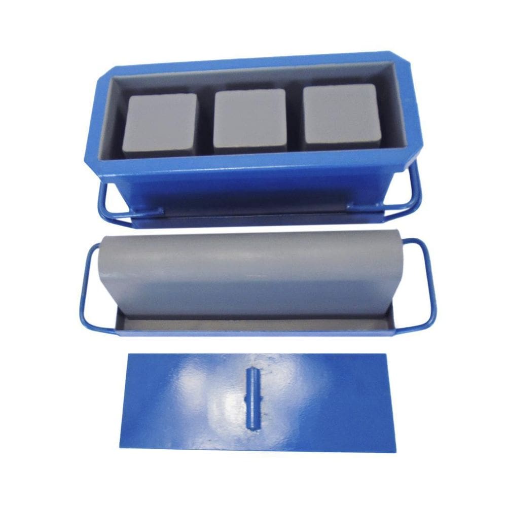 Kit Forma Manual Bloco E Canaleta 1514X19X39Cm 3 Furos Sem