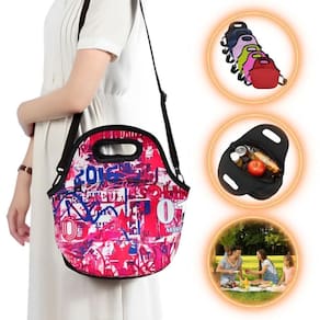 Bolsa Lancheira Térmica Neoprene Adulto Infantil Street