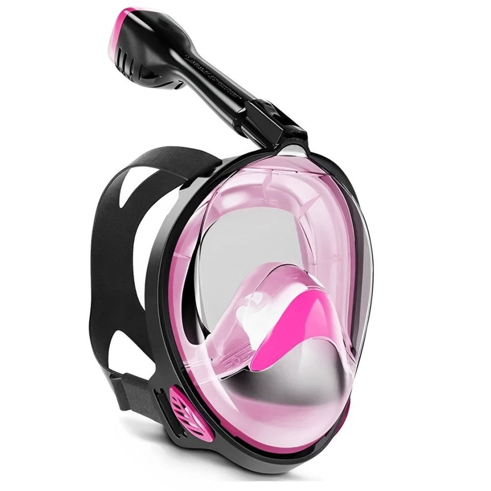 Máscara Subaquática de de Mergulho Gold Sports Full Face Confort Com Snorkel