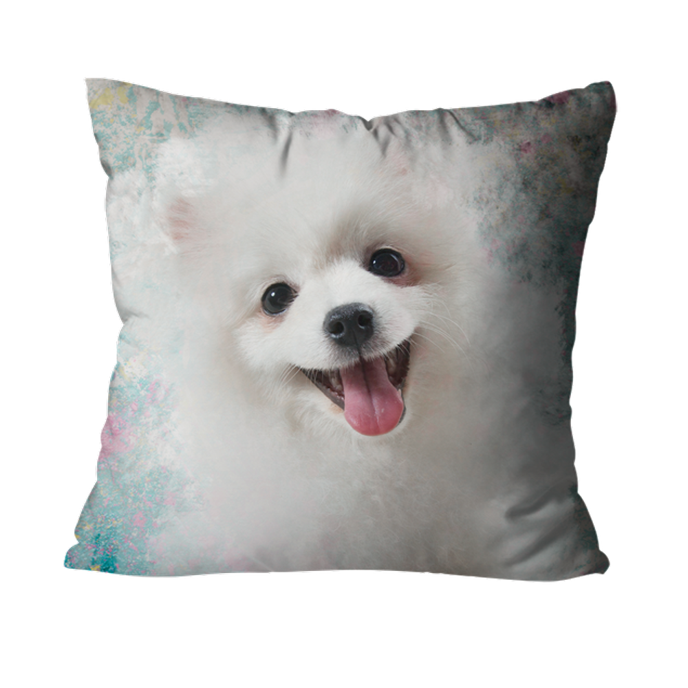 Capa para Almofada Decorativa Spitz Cinza