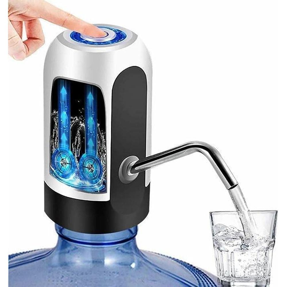 Bomba Elétrica para Galão 20L - Recarregável USB