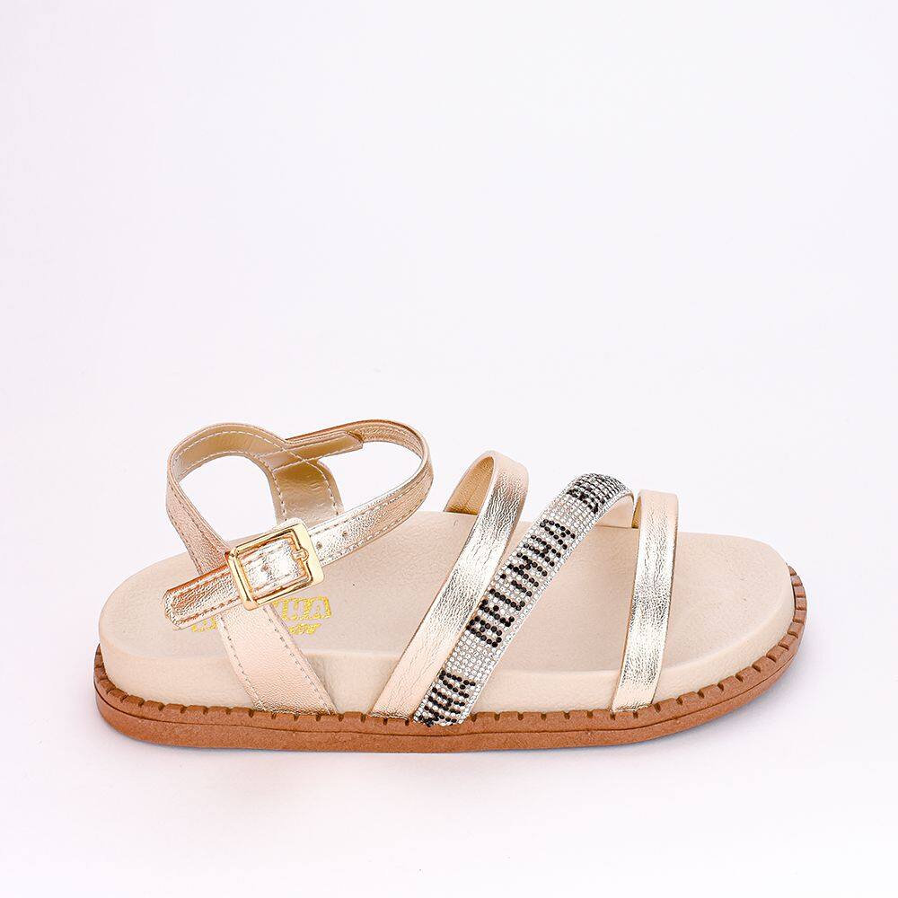 Sandália Infantil Fashion Birken Belinha Ouro