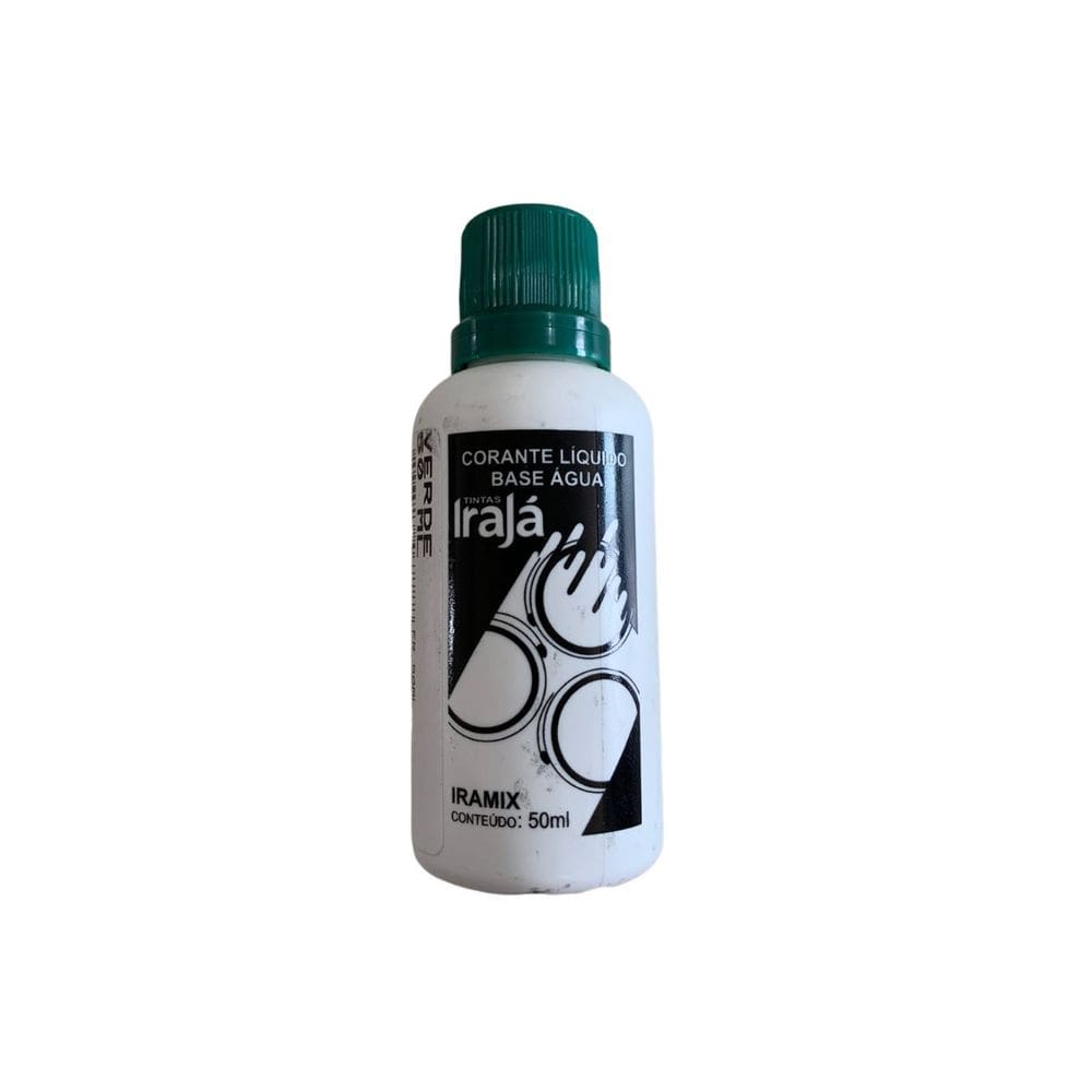 Pigmento Corante Líquido Bisnaga Tinta 50ml Verde Irajá