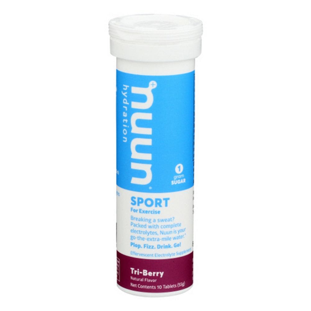 Tri-Berry aprimorado com eletrólito Tri-Berry 10 comprimidos da Nuun (pacote com 6)