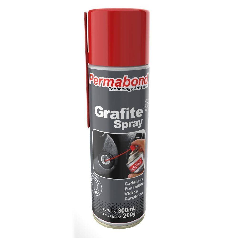 Grafite Spray Lubrificante A Seco Uso Geral