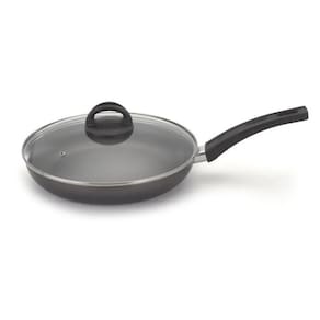 Frigideira Italiana Antiaderente 28cm C/ Tampa De Vidro