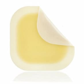 Curativo hidrocolóide DermaFilm 15 x 6 polegadas quadrado estéril 5 unidades da DermaRite (pacote com 6)