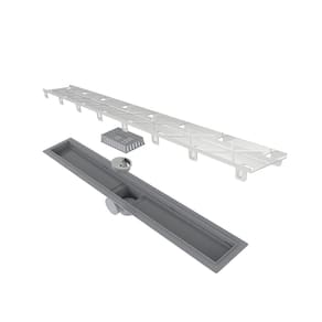 Ralo Linear Oculto 60 cm sem sifão Smart