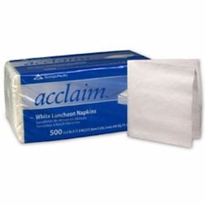 Guardanapo de almoço Acclaim White Paper 500 unidades da Georgia Pacific (pacote com 2)
