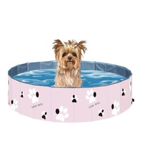 Piscina para Pets Animais de Estimação 60 Cm X 20 Cm Vg+ Rosa