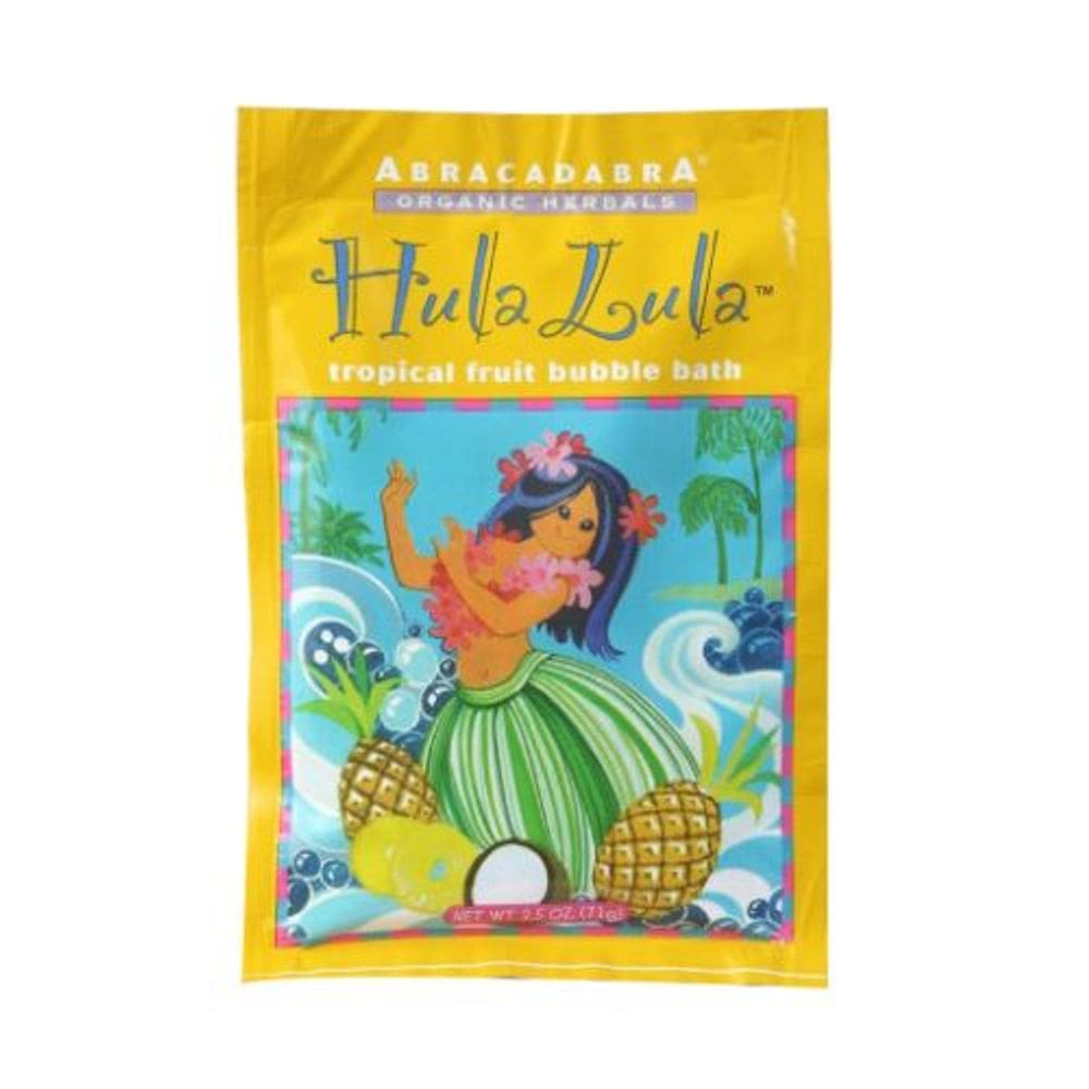 Banho de espuma de frutas tropicais Hula 2,5 oz da Abra Therapeutics (pacote com 4)