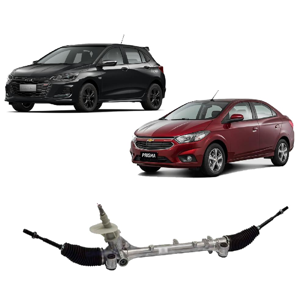 Caixa Direção Mecânica para Sistema Elétrico Chevrolet Onix Prisma Spin 2020 até 2023