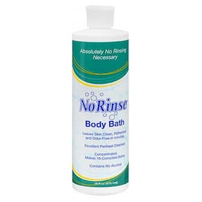 Banho corporal sem enxágue 16 onças por No Rinse (pacote com 6)