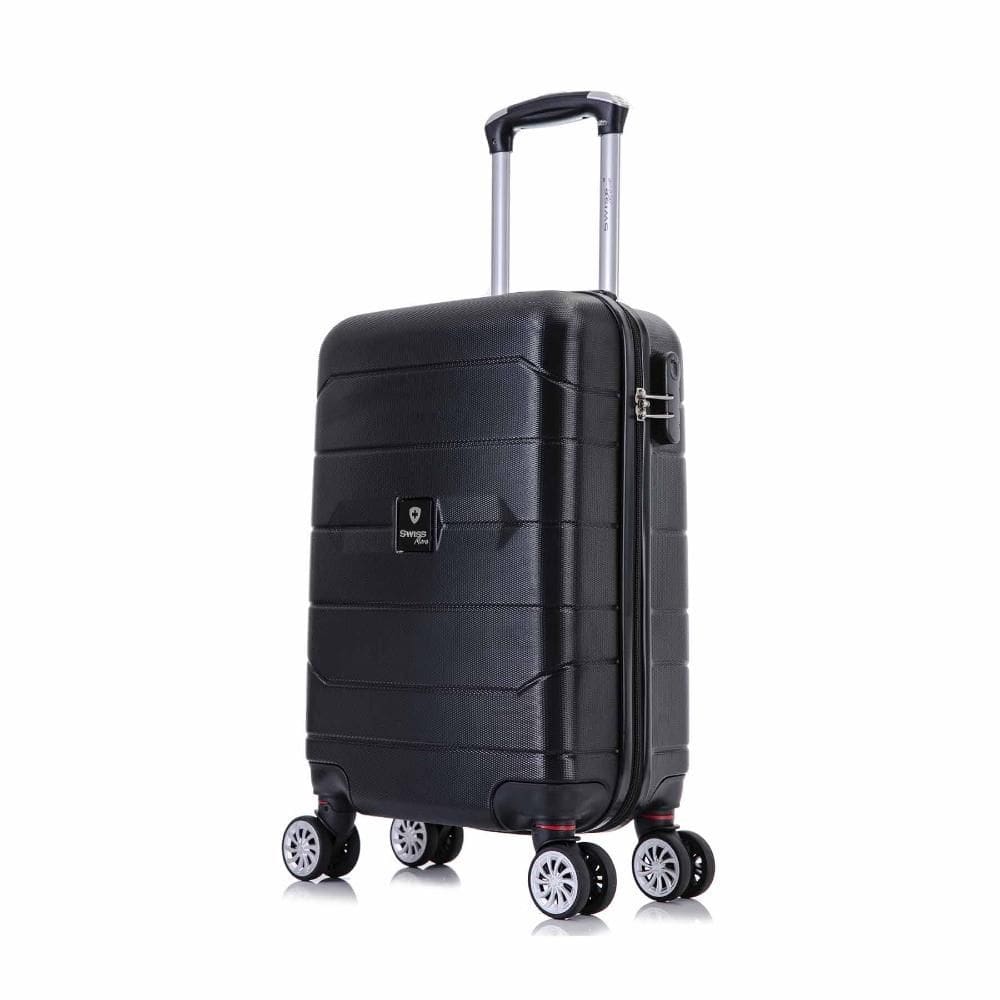 Mala de viagem de bordo pequena 10 kg preta Tóquio Swiss Move