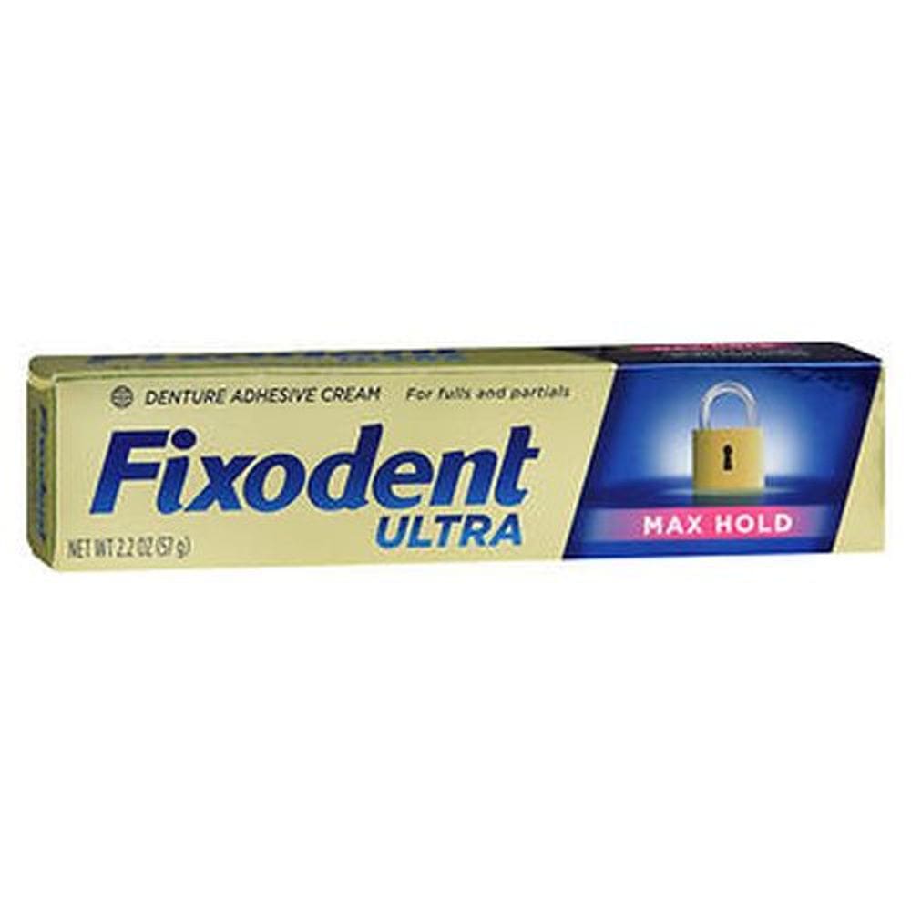 Adesivo Fixodent Ultra Denture 2.2 Oz da Fixodent (pacote com 6)