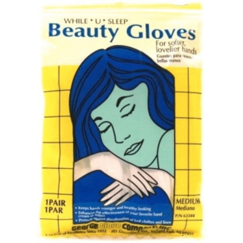 Luvas de beleza While-U-Sleep regulares por George Glove (pacote com 6)